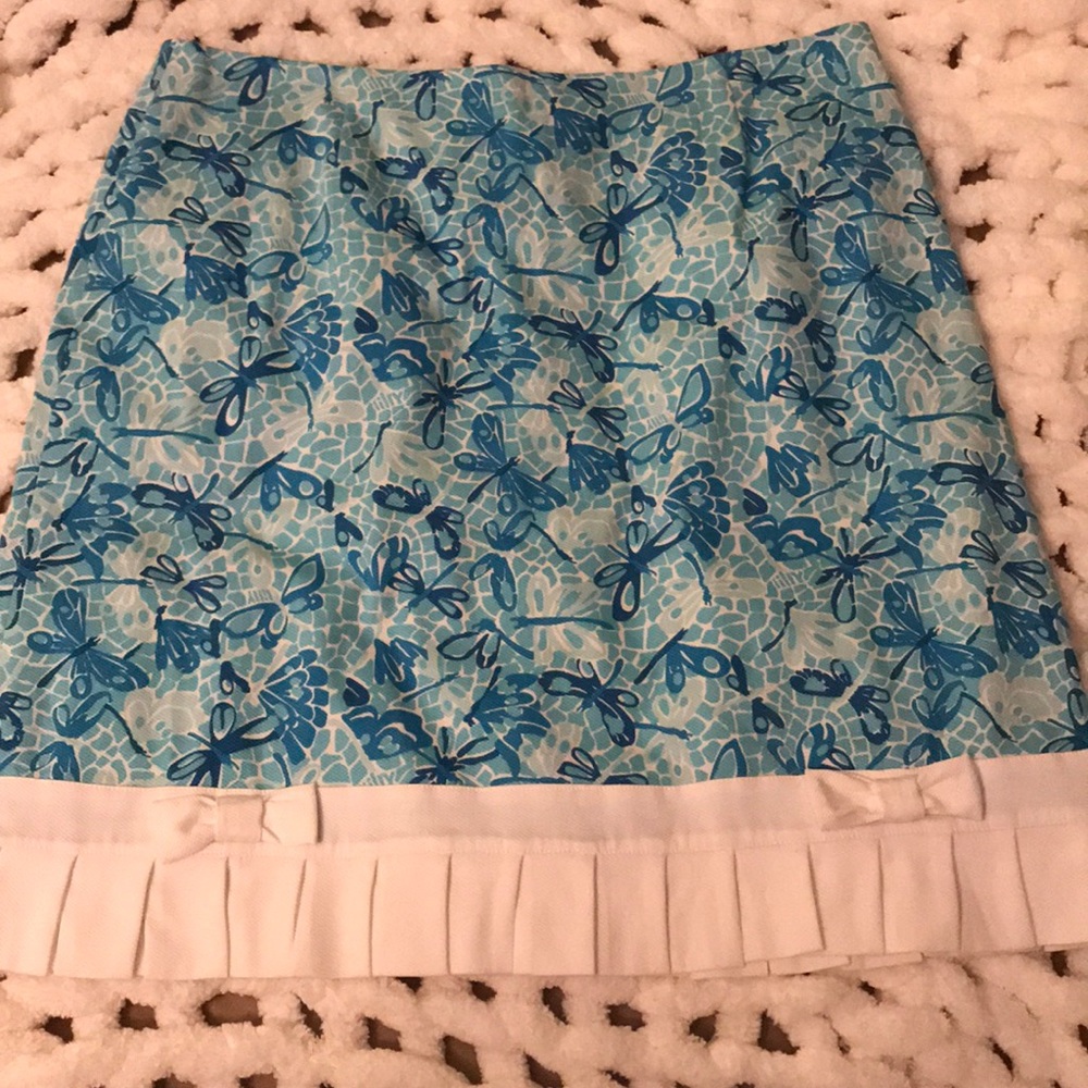 Lilly Pulitzer skirt.